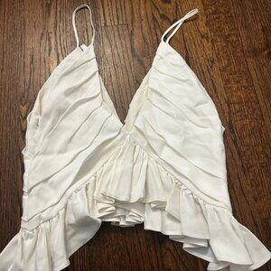 Khaite cream top new with tags